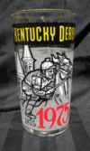Kentucky Derby Glass - 1975